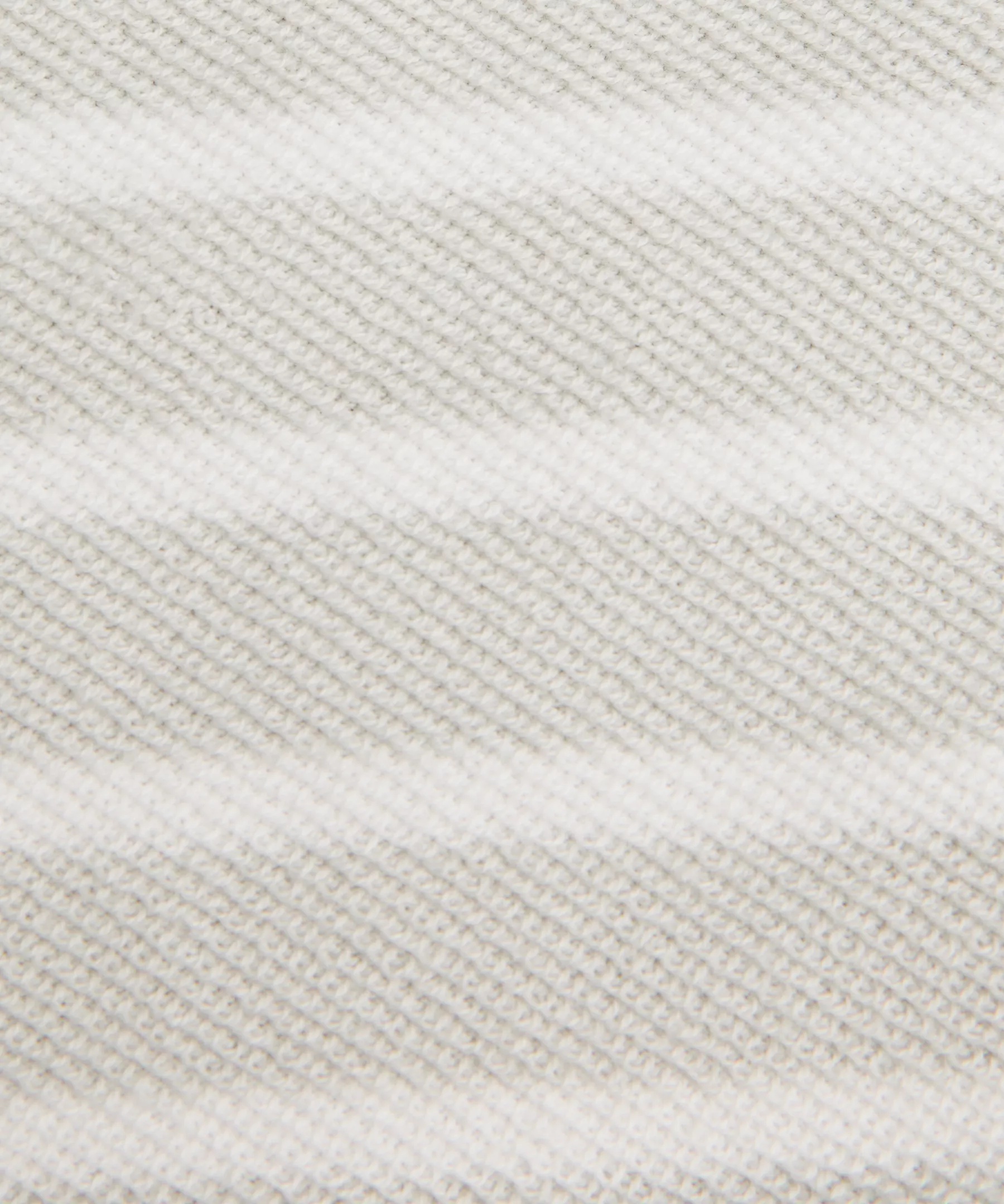 Cotton French Terry Cropped Half Zip - 6