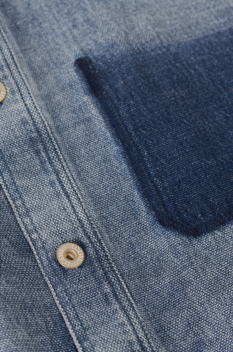 Shirt in cotton and linen 6