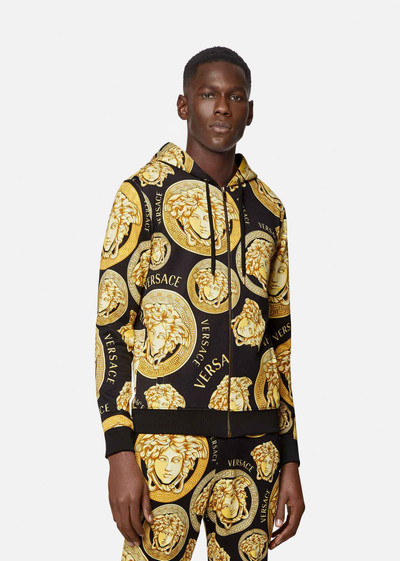 VERSACE Medusa Amplified Print Hoodie outlook