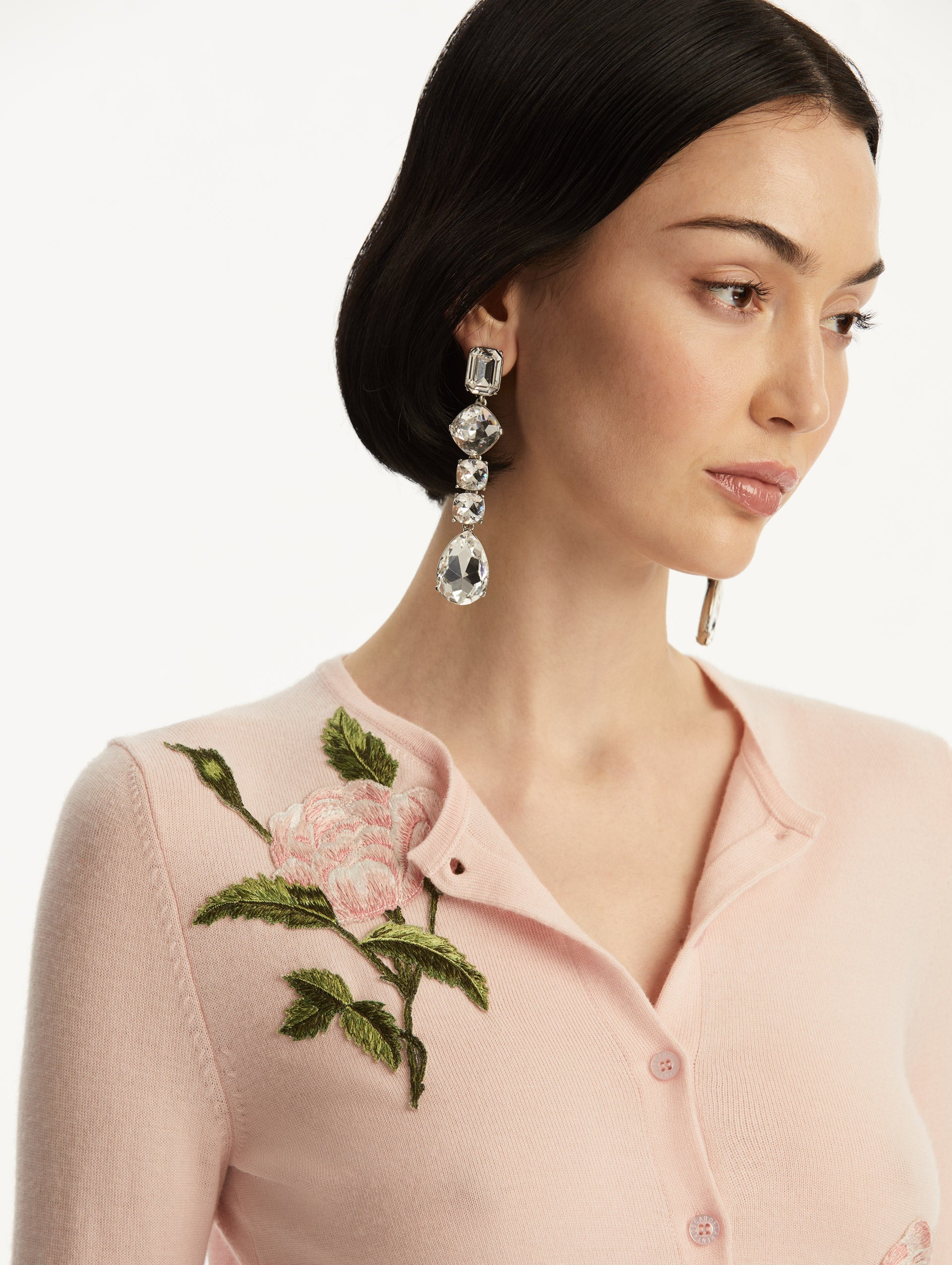 ENGLISH ROSE THREADWORK CARDIGAN - 6