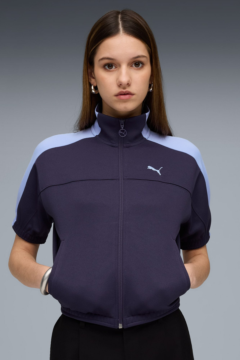 PUMA T7 Women's Short Sleeve Track Jacket outlook