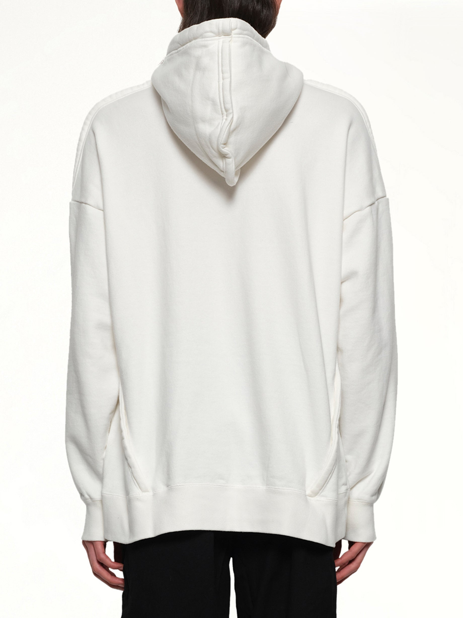 Patches Hoodie in White - 5