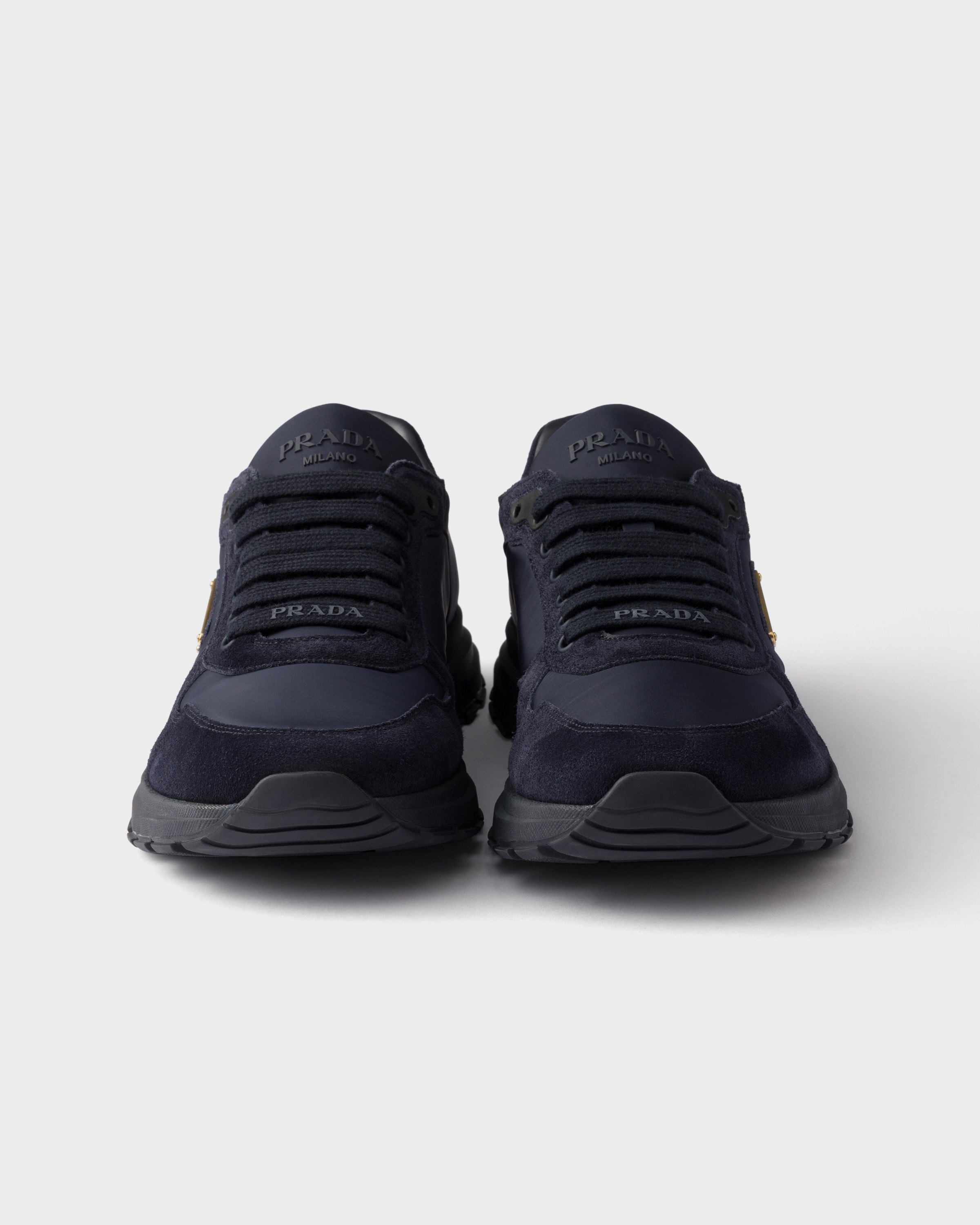 Prax 2.0 Re-Nylon and suede sneakers - 5
