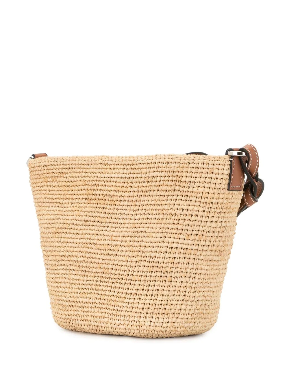 raffia weave tote bag - 3