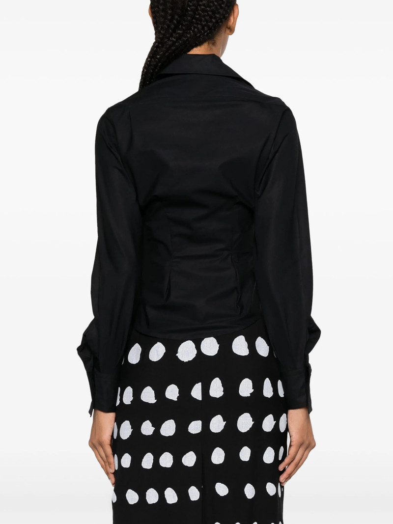 Vivienne Westwood Drunken Cotton Shirt 4