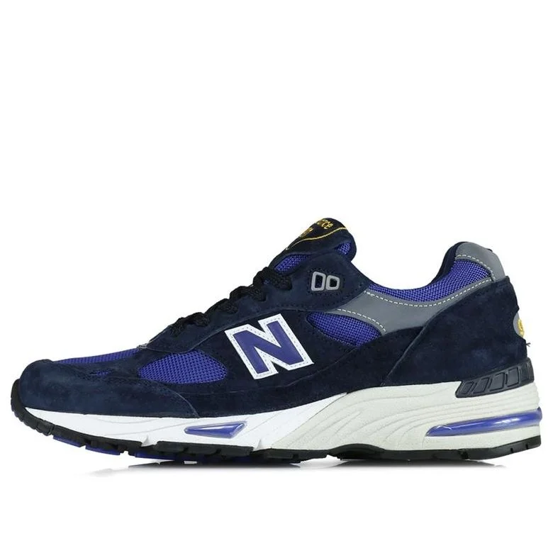 New Balance Sneakers Black/Blue M991SLE - 1