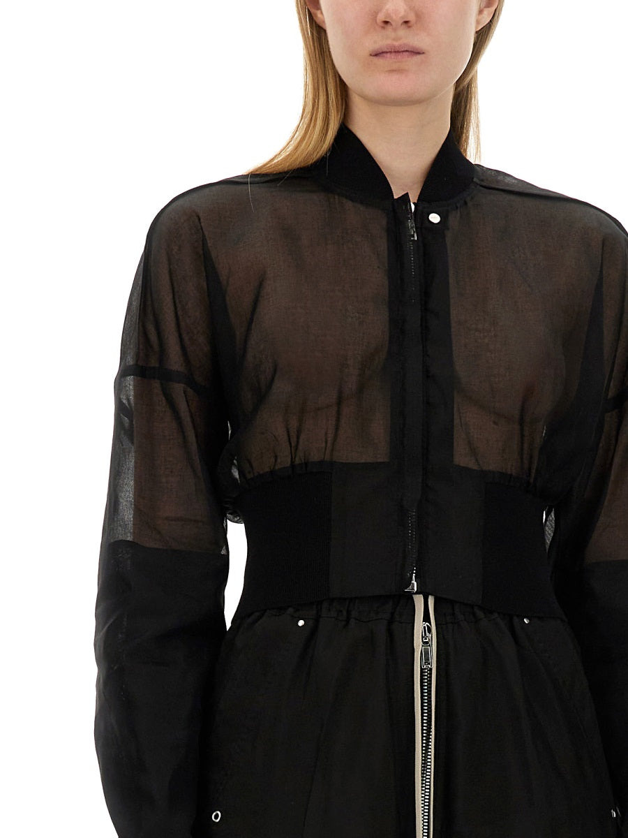 Rick Owens Women Cropped Jacket - 4