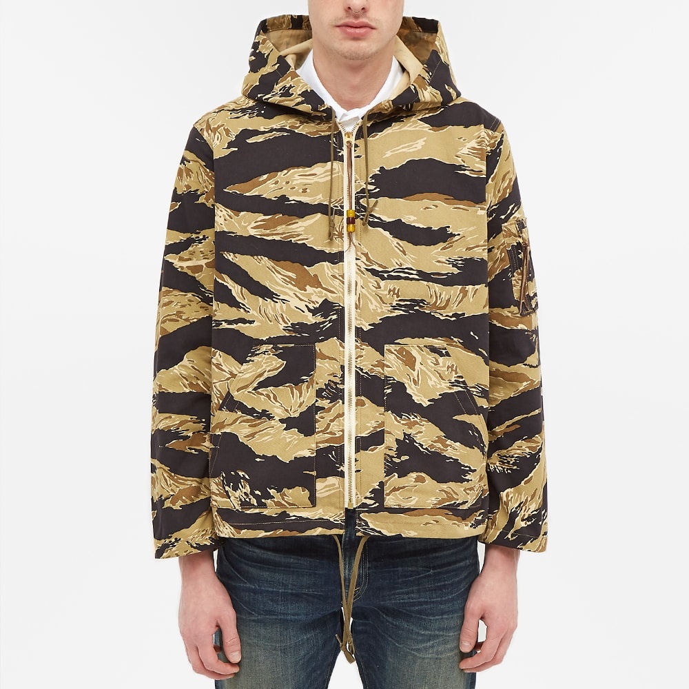 The Real McCoy's Tiger Camouflage Parka - 4