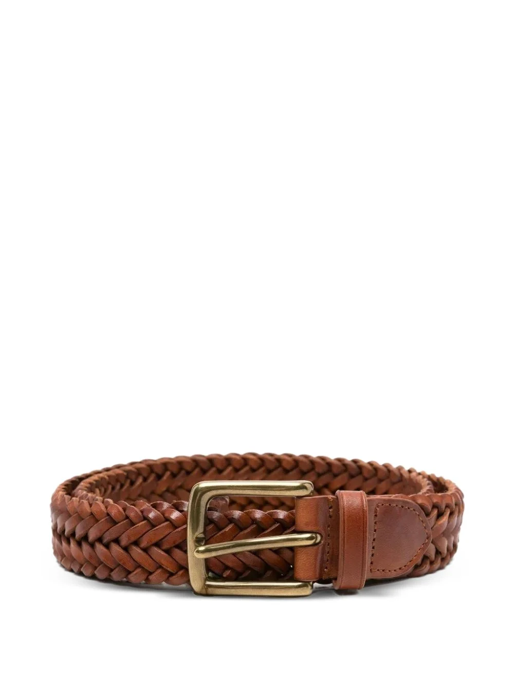 woven buckle belt - 1