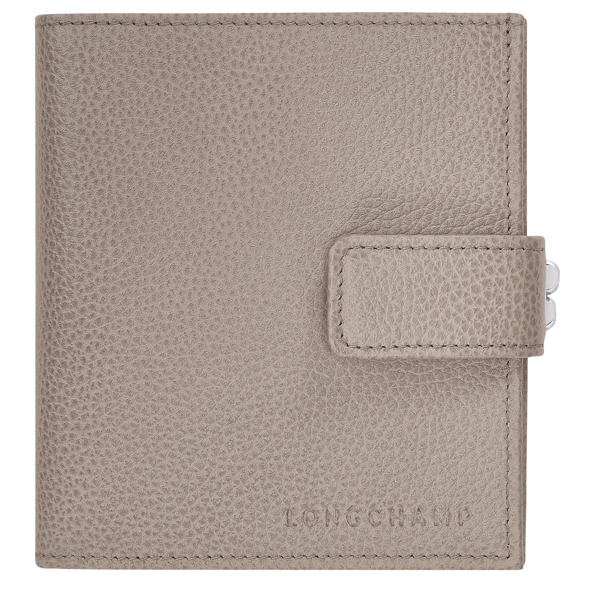 Le Foulonné Compact wallet Turtledove - Leather - 1