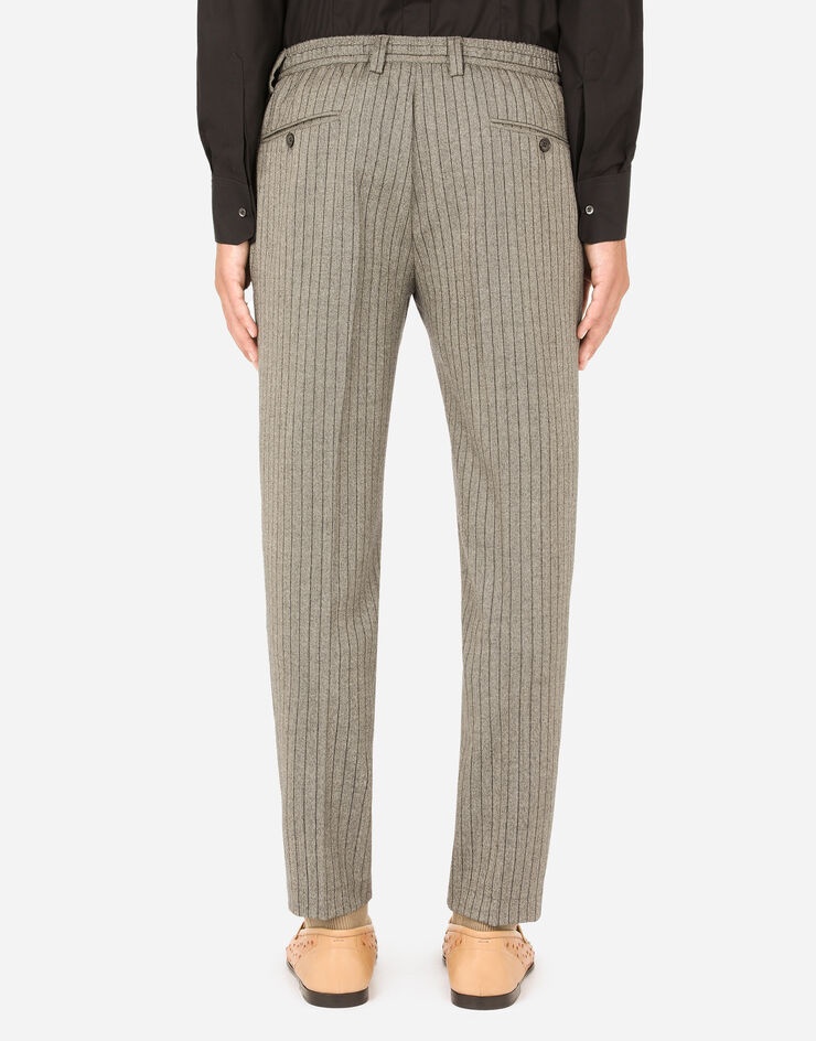 Stretch pinstripe pants - 2