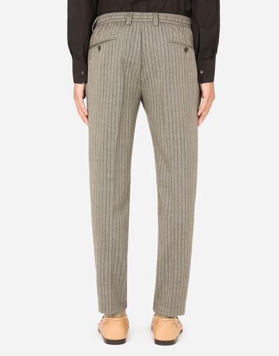 Dolce & Gabbana Stretch pinstripe pants outlook