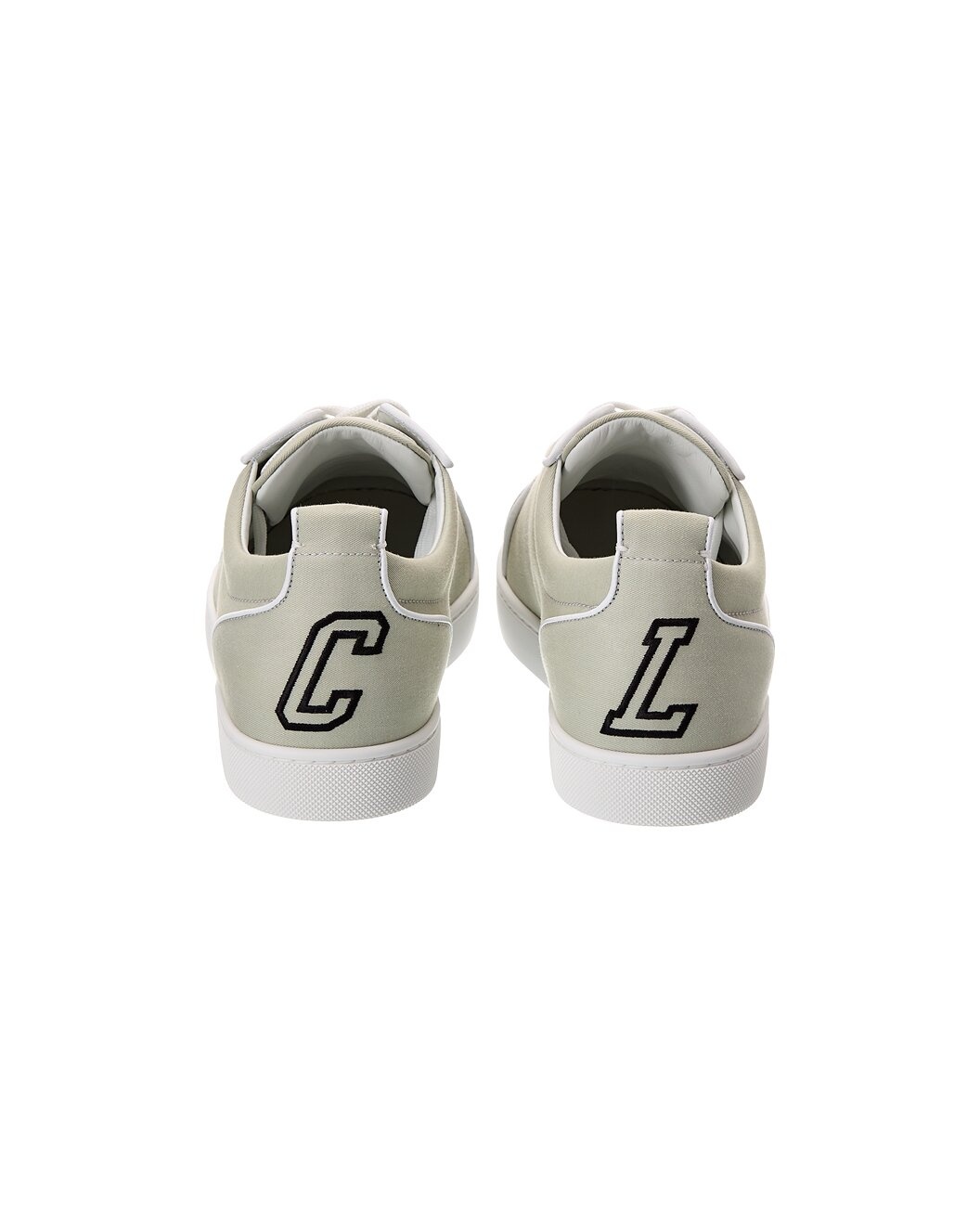 Christian Louboutin Varsijunior Gabardine & Leather Sneaker - 3