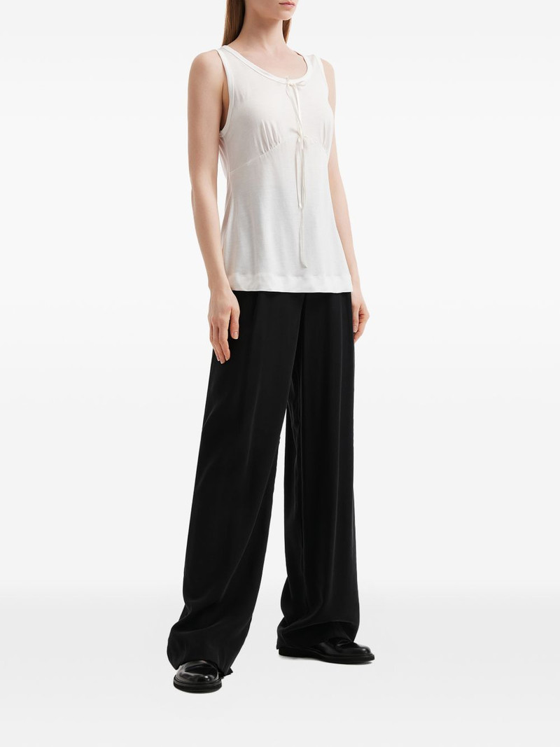 Simone Rocha tie-detail tank top outlook