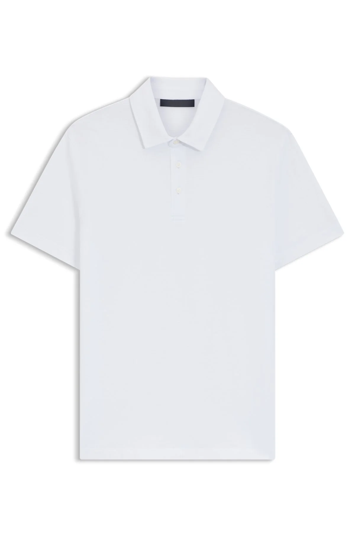 BECKHAM X BOSS POLO SHIRT IN COTTON AND SILK - 1