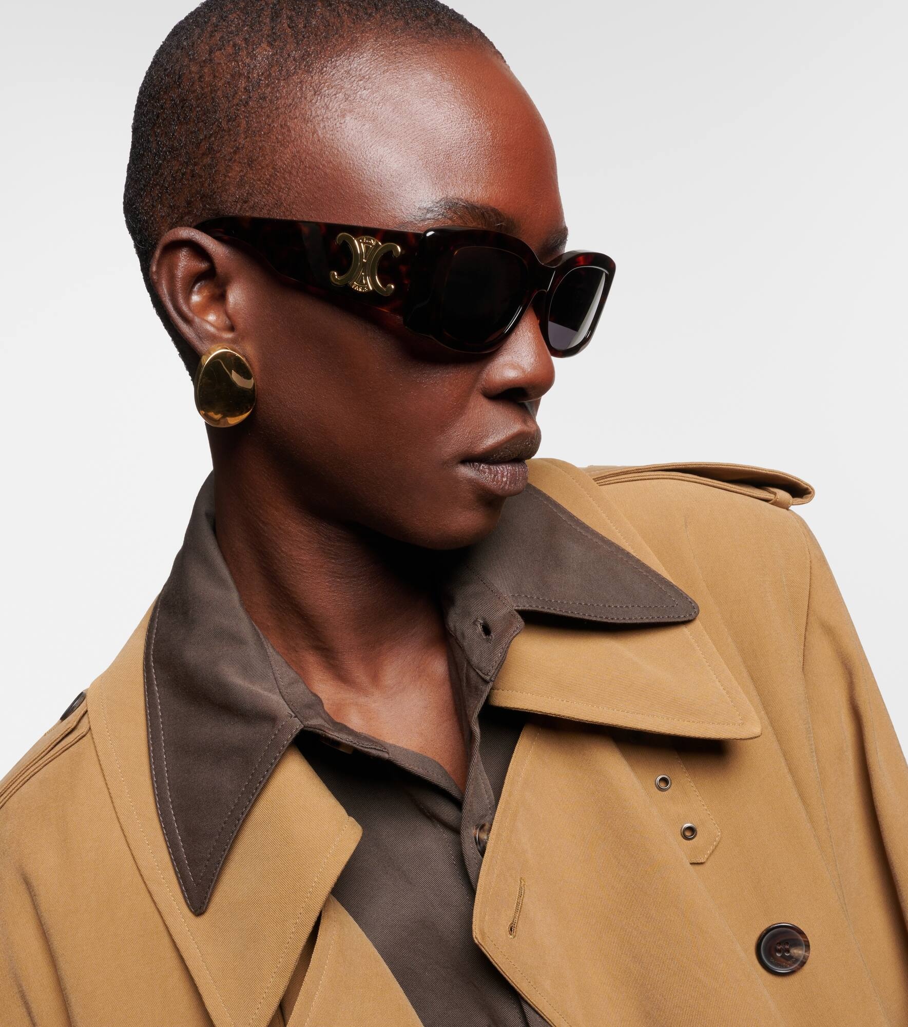 Triomphe rectangular sunglasses - 5