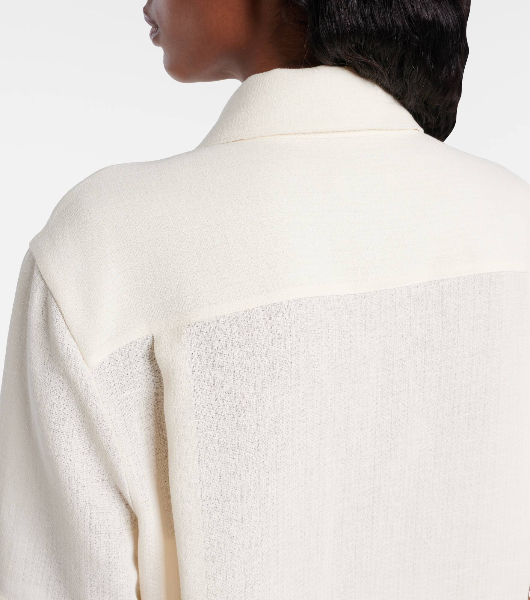 Shirley linen crêpe shirt - 5