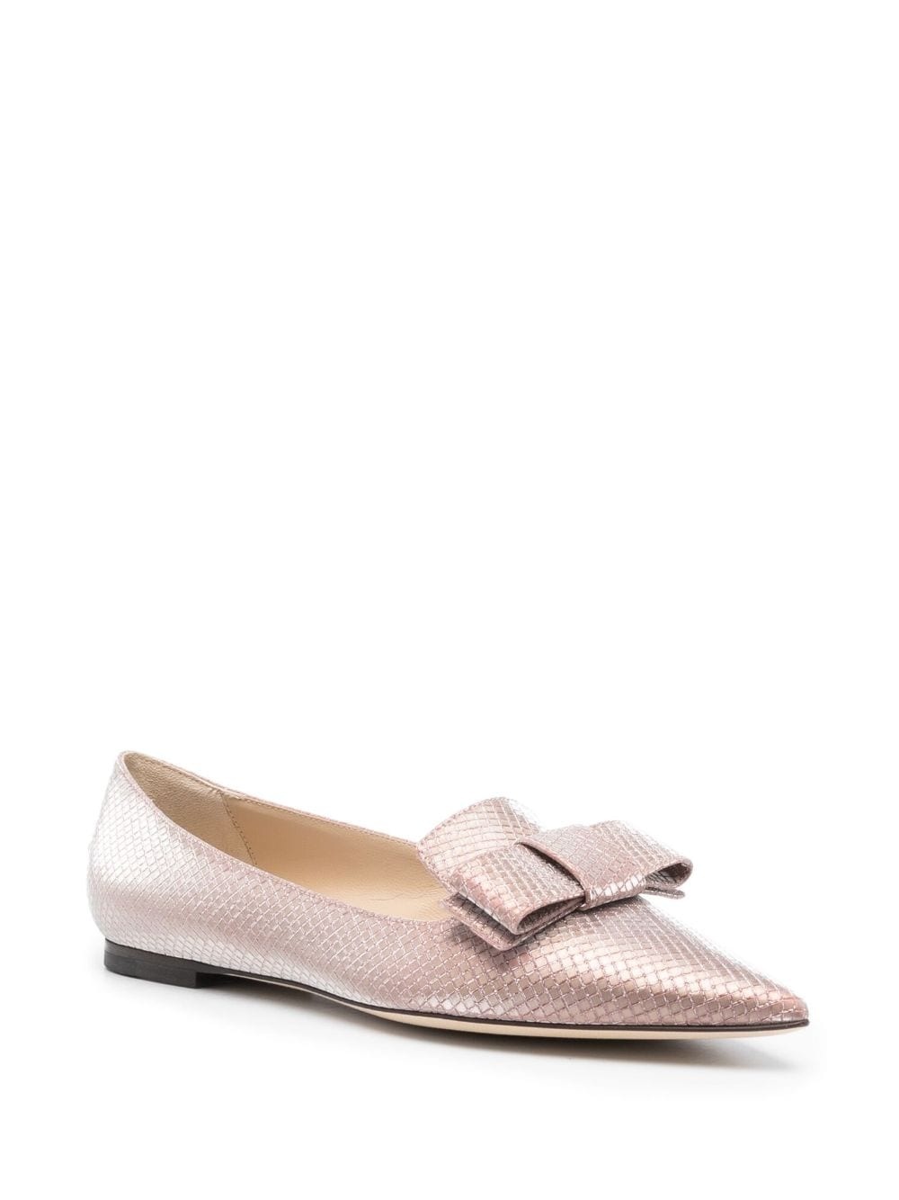 Gala metallic ballerina shoes - 2