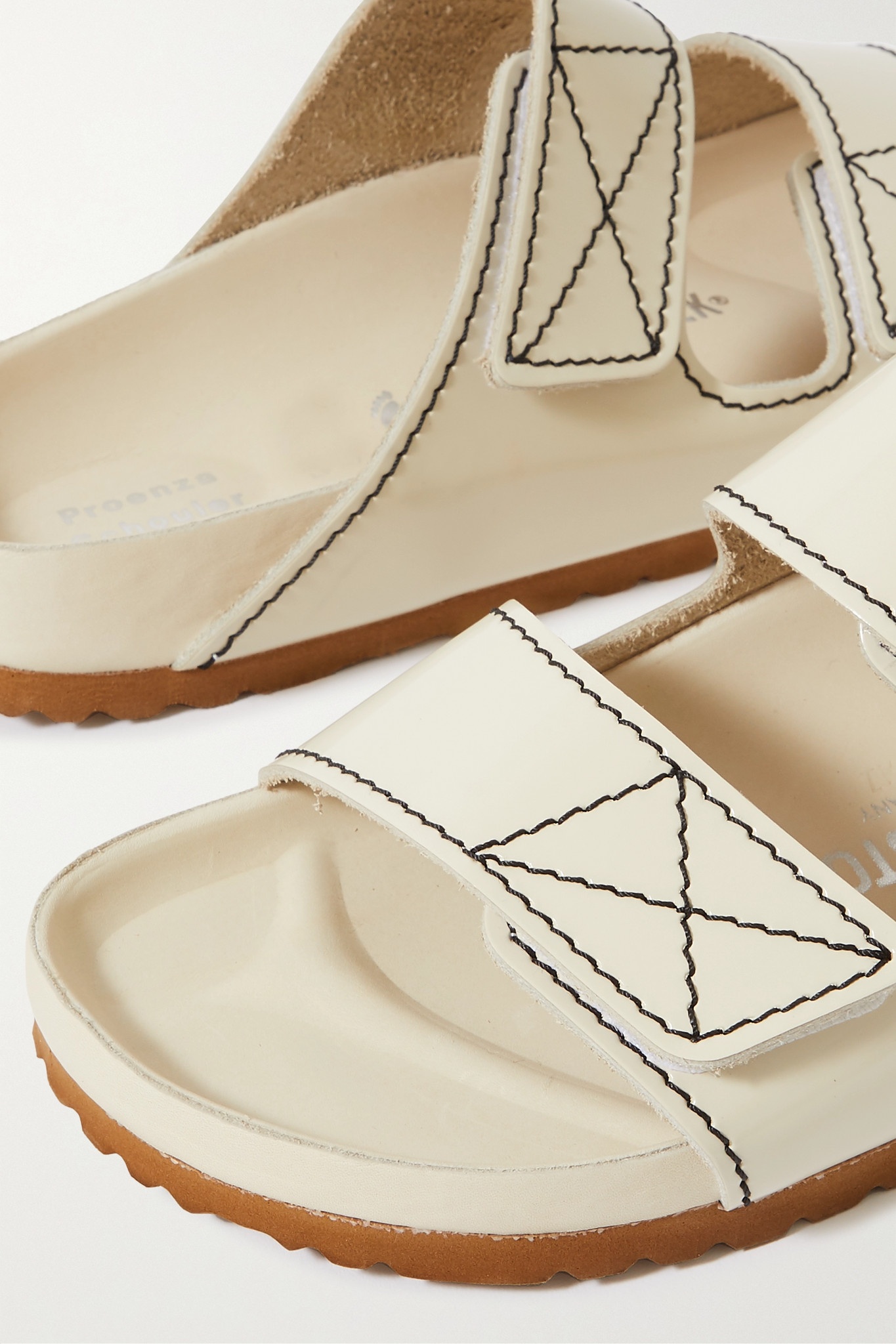+ Birkenstock Arizona patent-leather sandals - 8