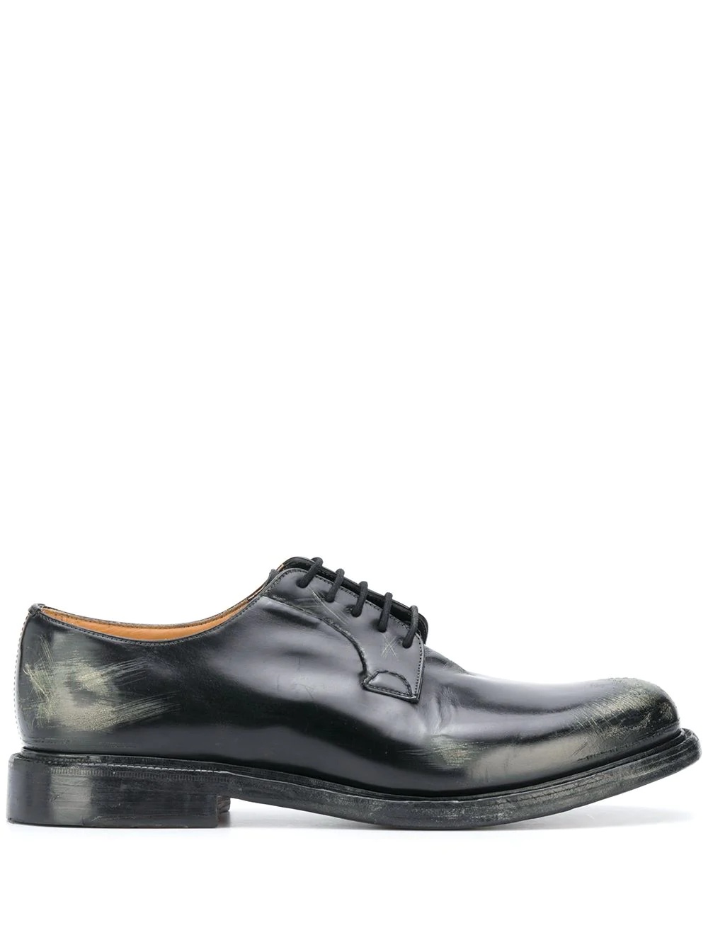 Shannon distressed Derby shoes - 1