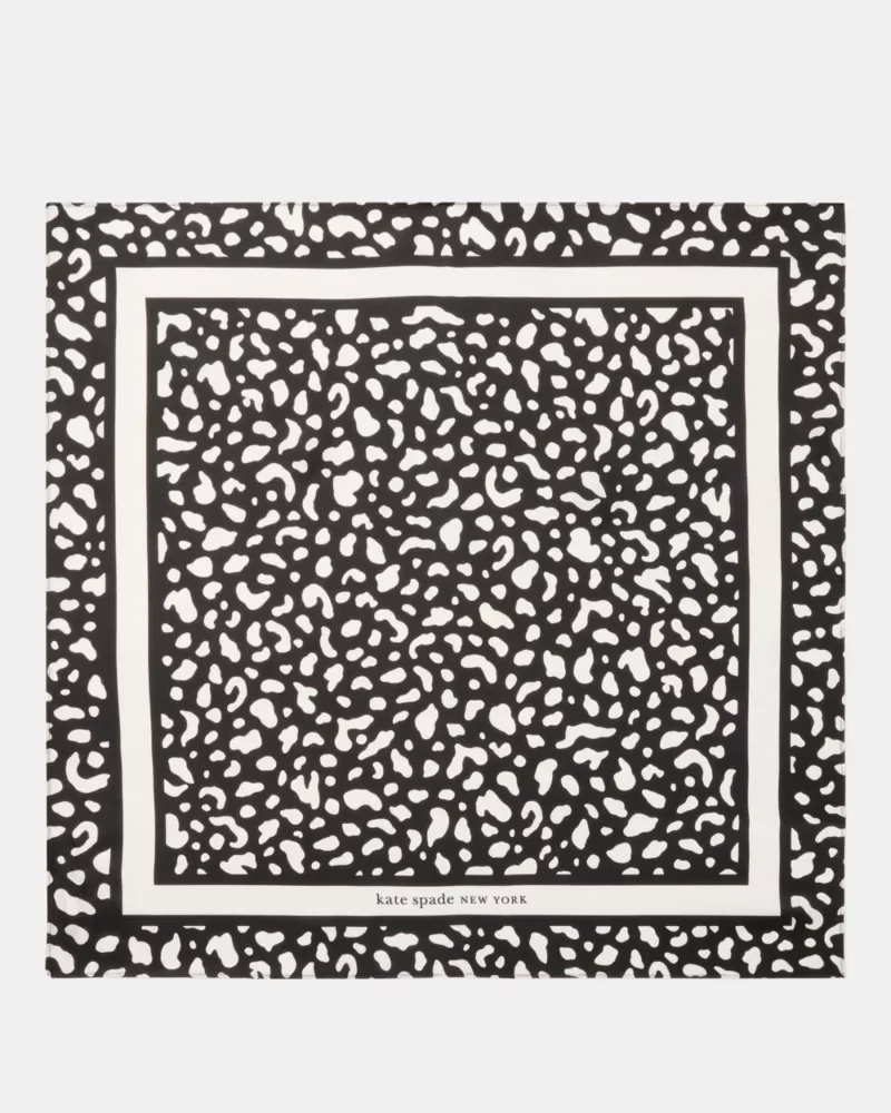 Abstract Blocks Silk Bandana - 1