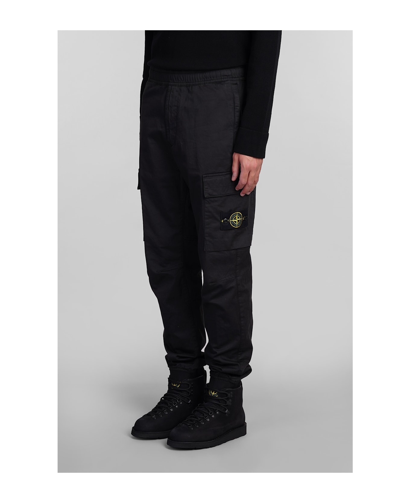 Pants In Black Cotton - 3