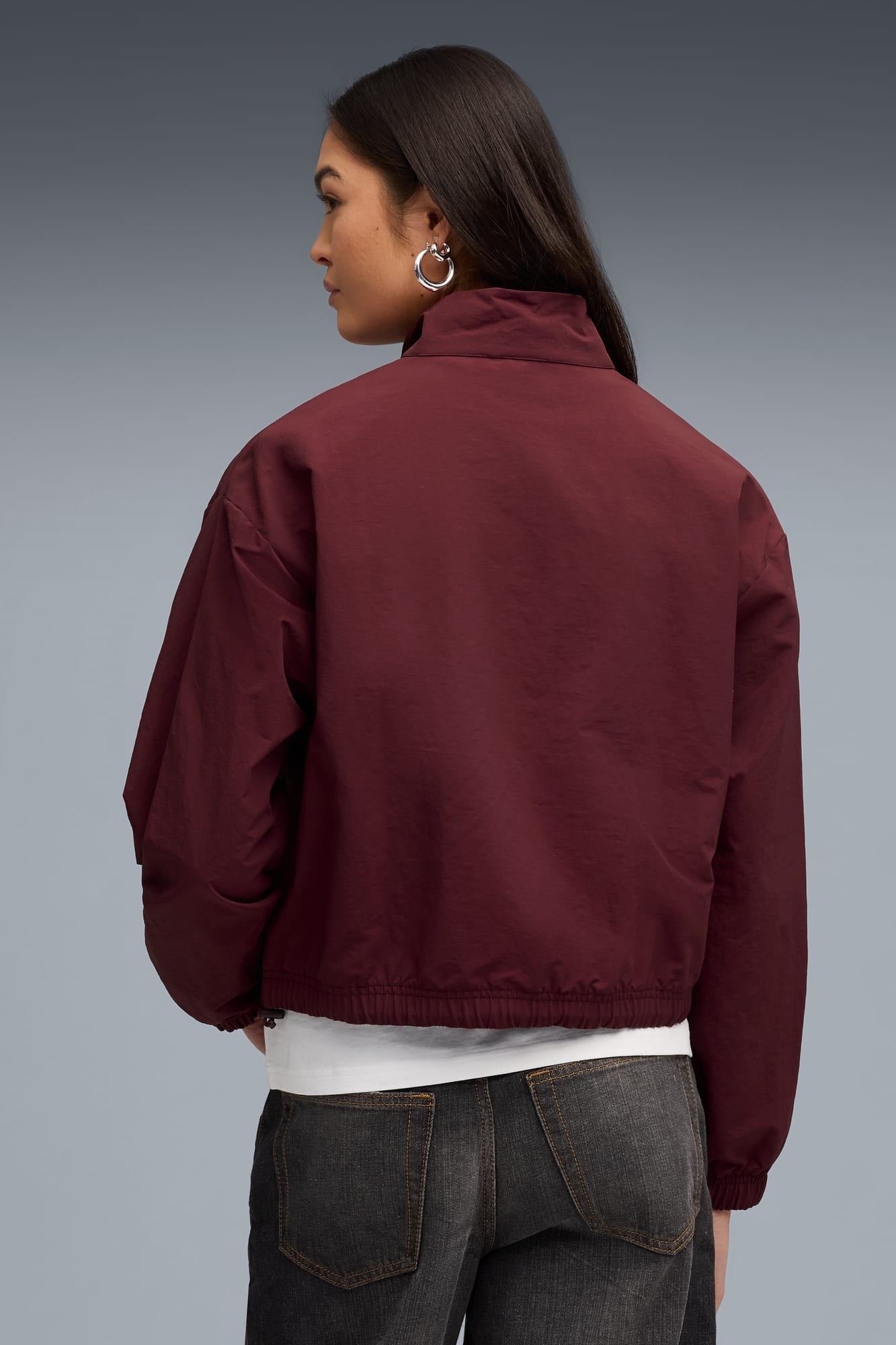 HER Relaxed Half-Zip Crew Women - 4