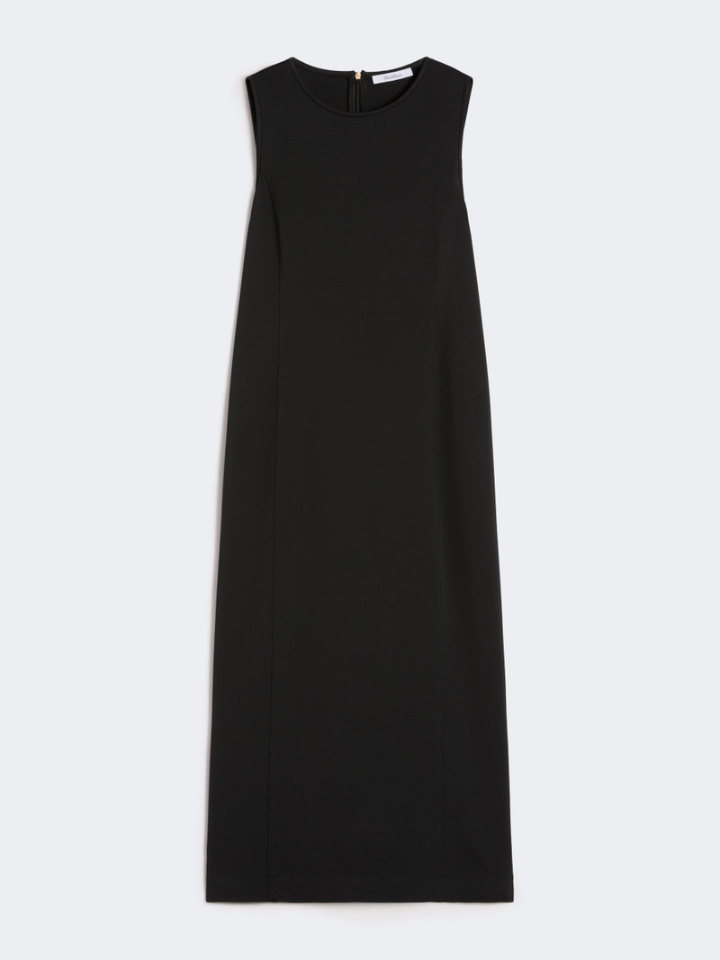 AGENZIA Viscose jersey dress - BLACK 1