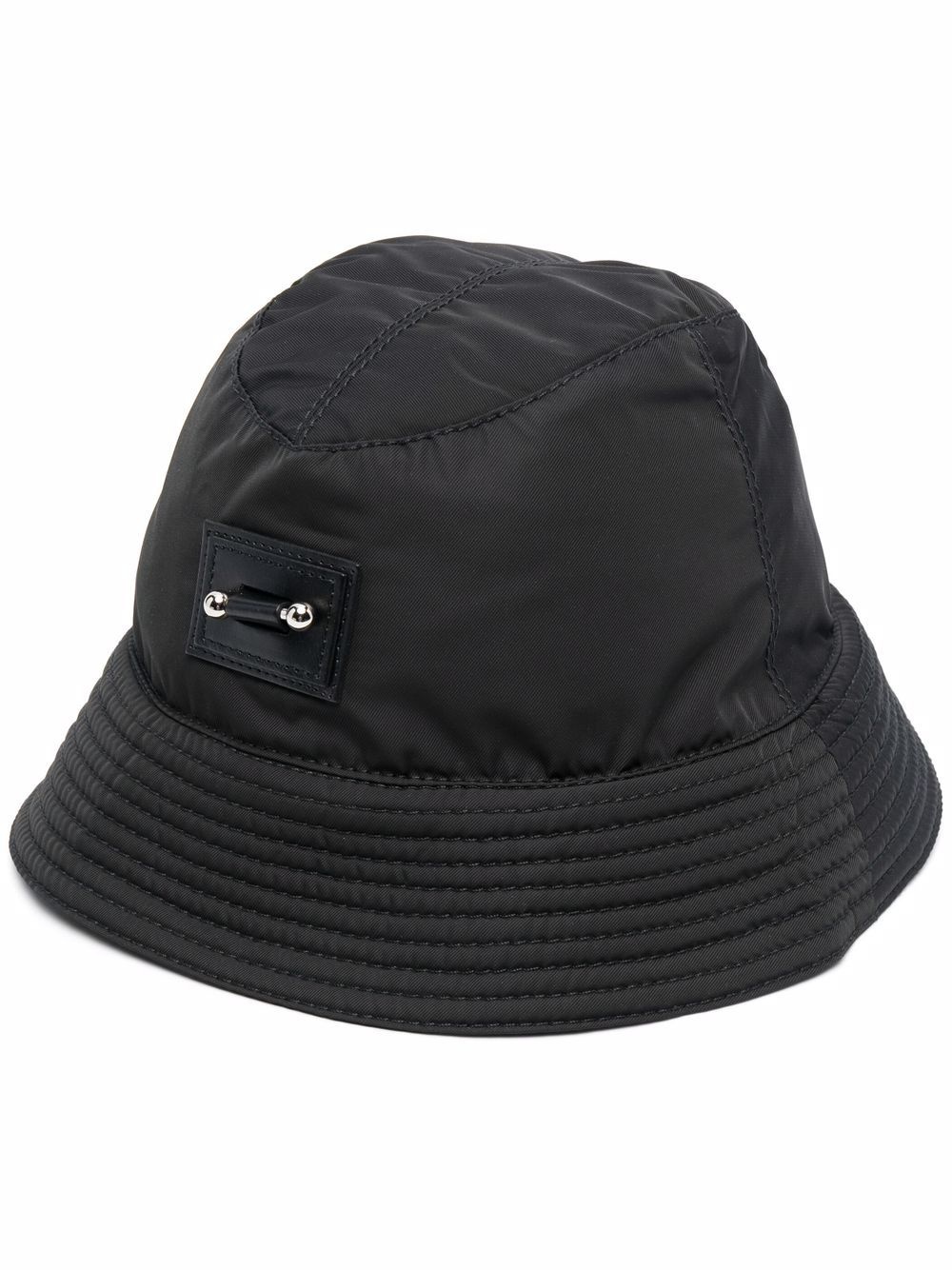 metal detail bucket hat - 1