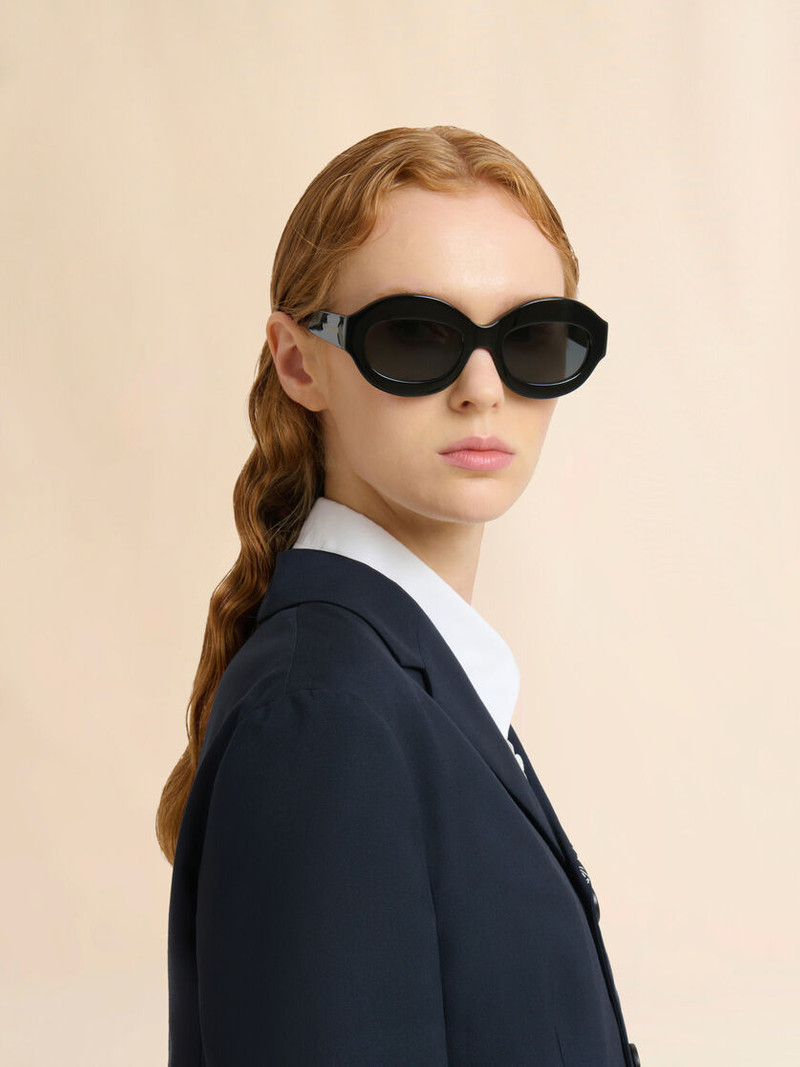 Marni BLACK IK KIL CENOTE ACETATE SUNGLASSES outlook