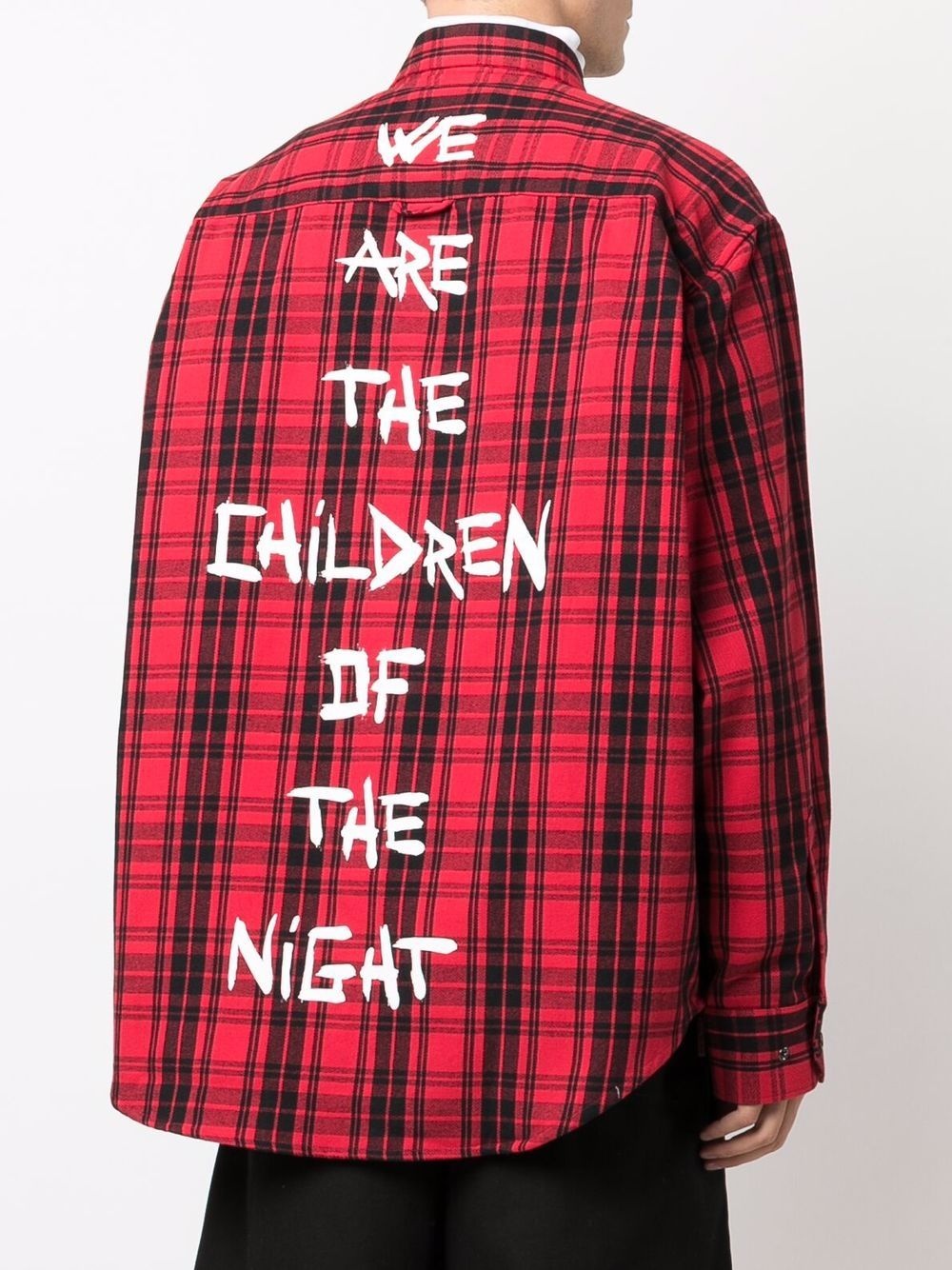 Anarchy check-print shirt - 5