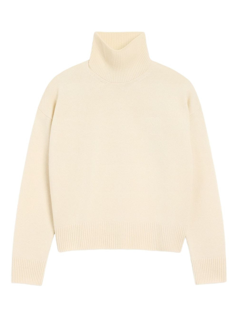 Ami de Coeur funnel neck sweater 1
