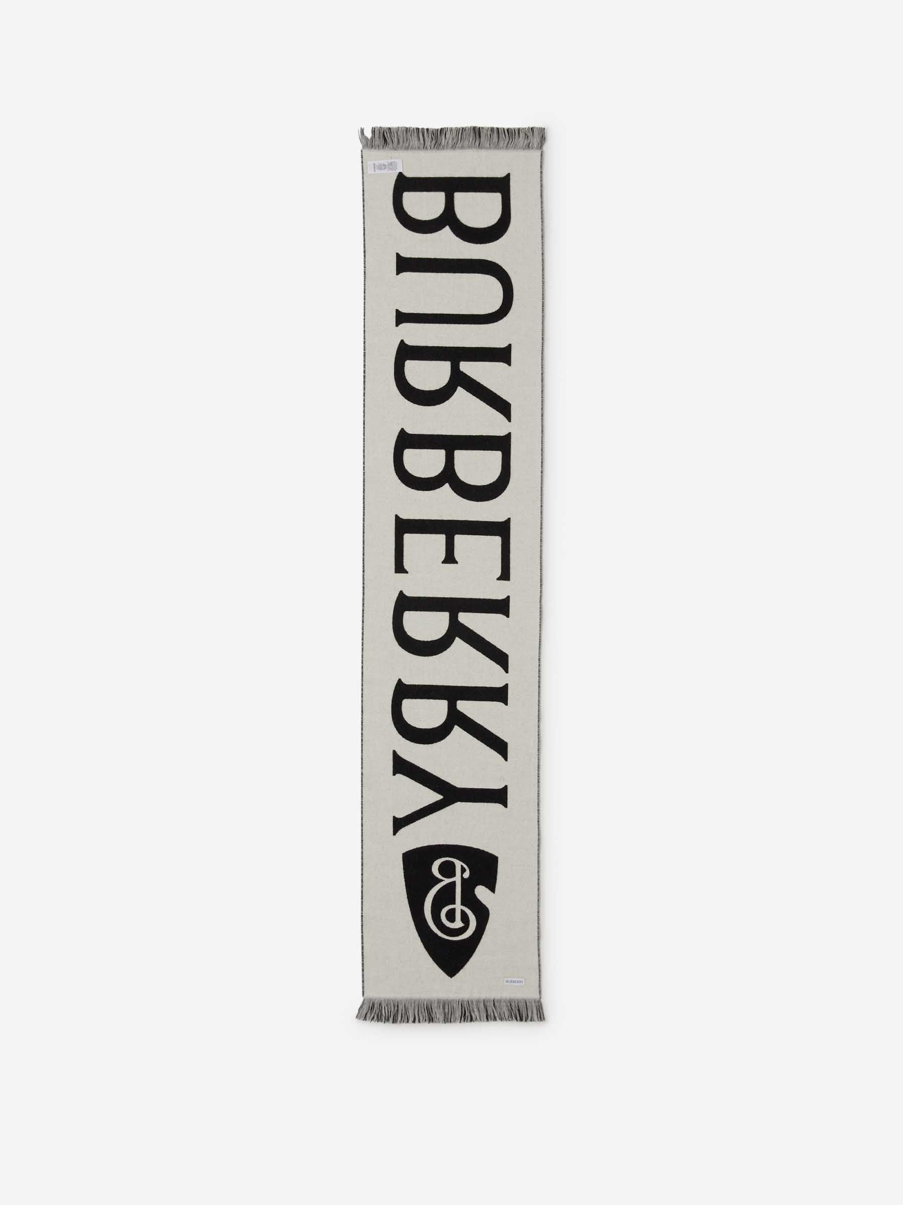 WOOL LOGO SCARF - 3