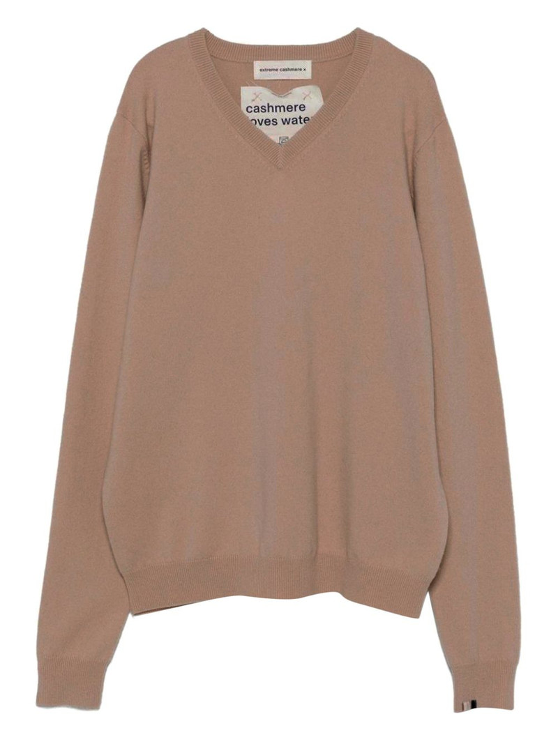 V-neck long-sleeve sweater 1