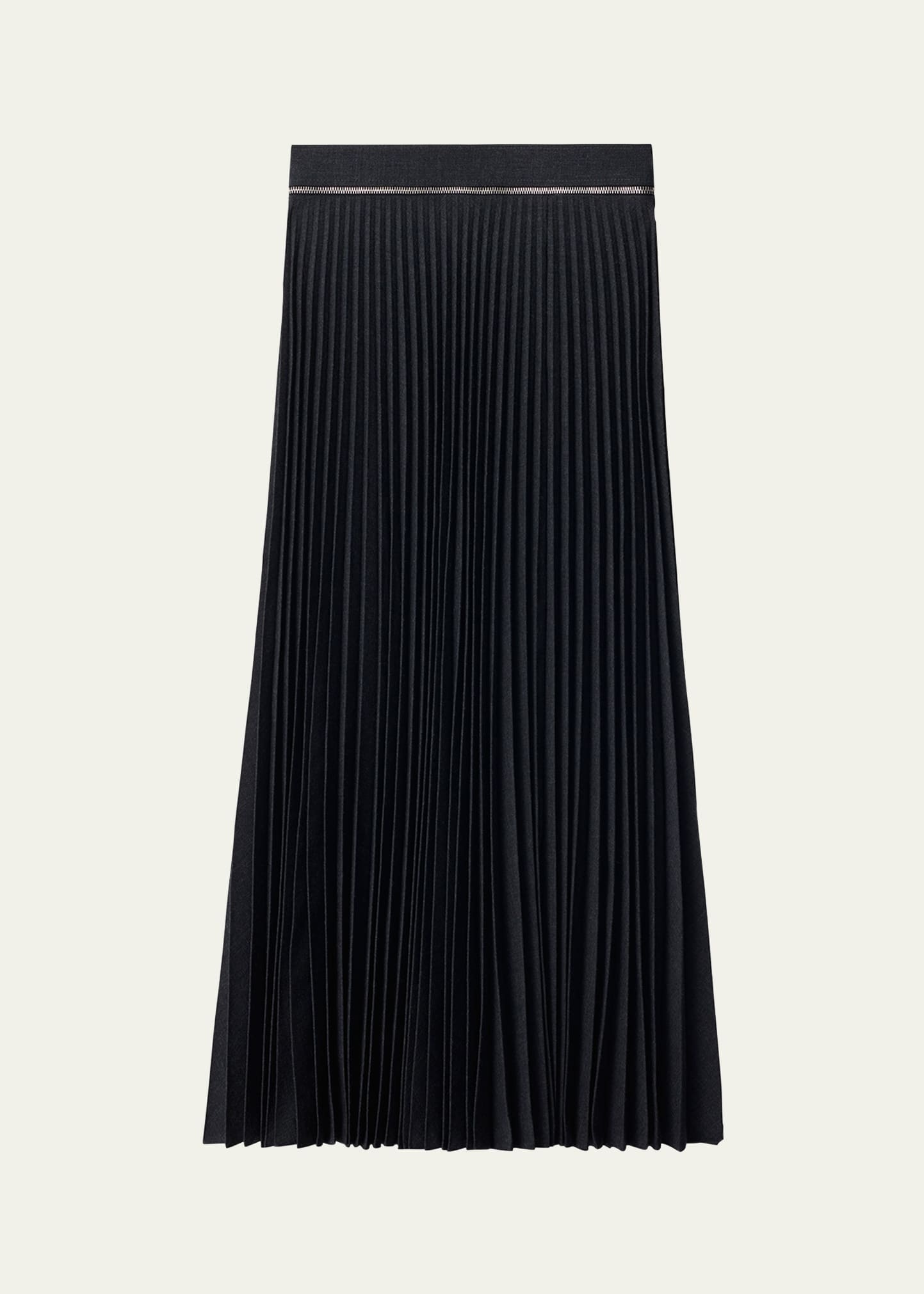 Long Pleated Skirt - 2