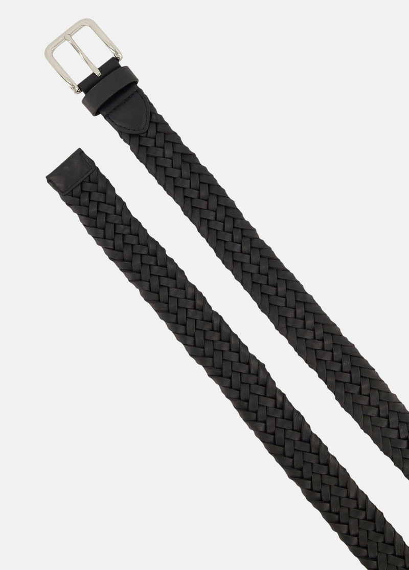 Men's Alex 35mm Woven Leather Belt 3