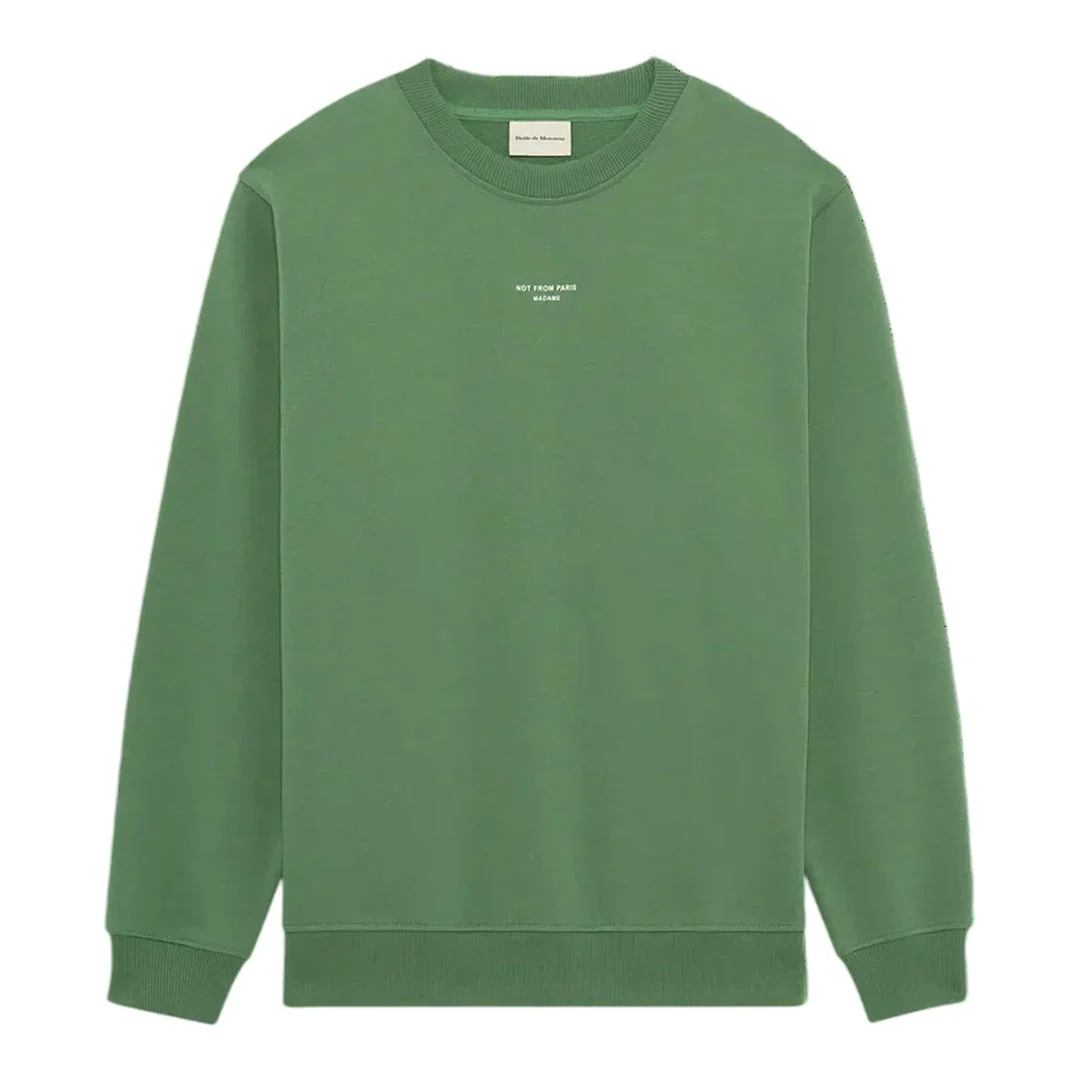 Le Sweatshirt Slogan Classique - 1