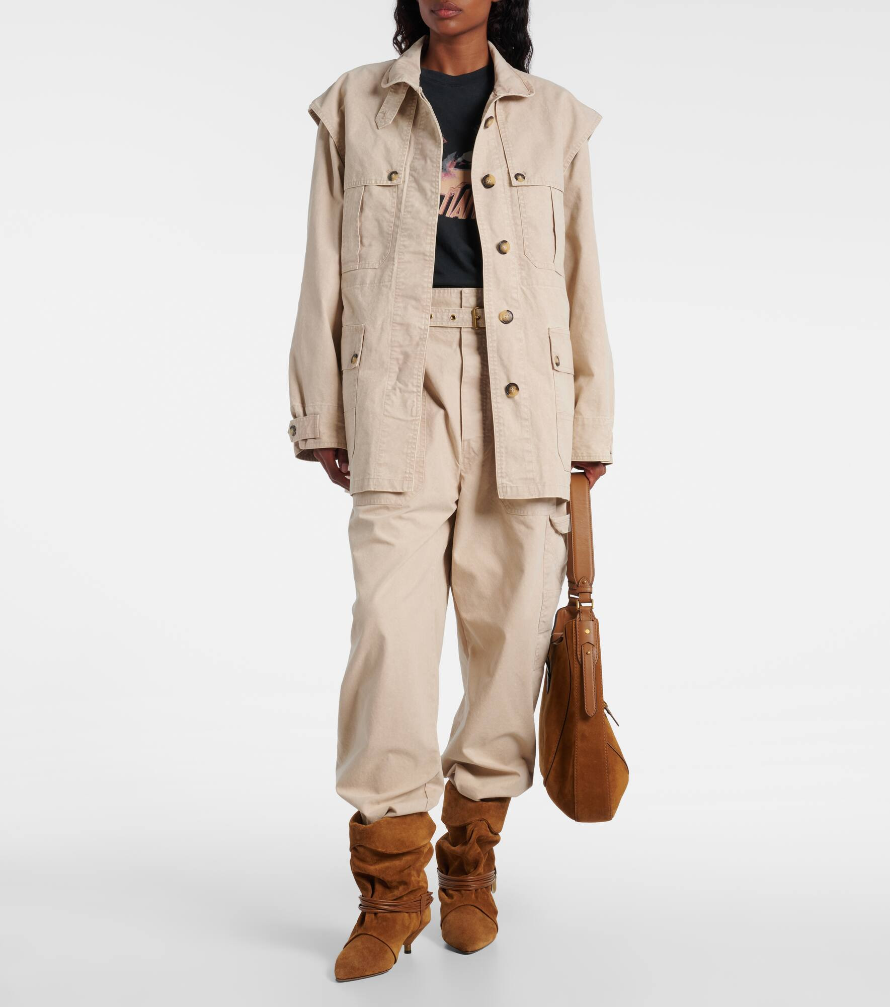 Mathilda cotton cargo pants - 2