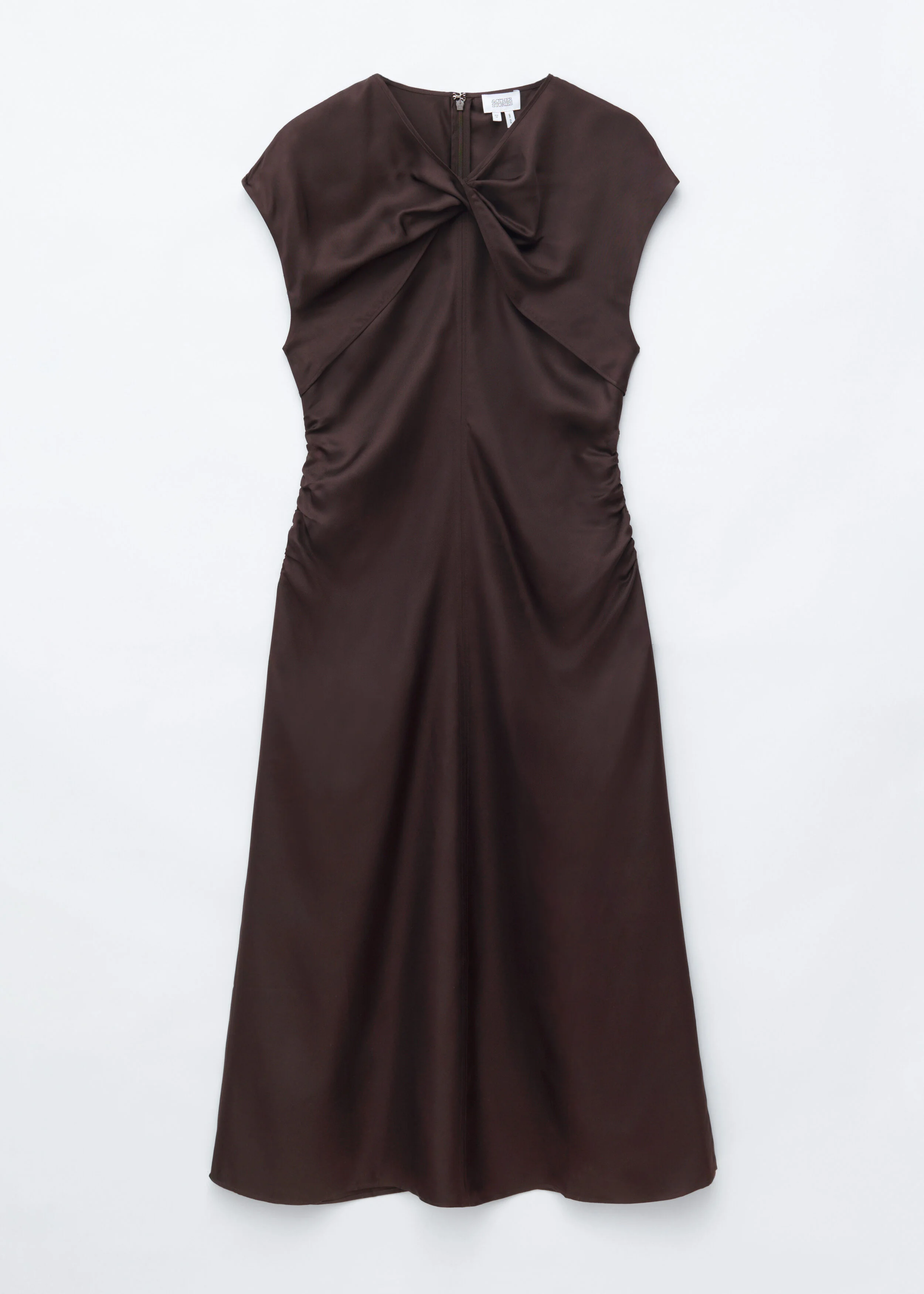 Twisted Silk Dress - 1