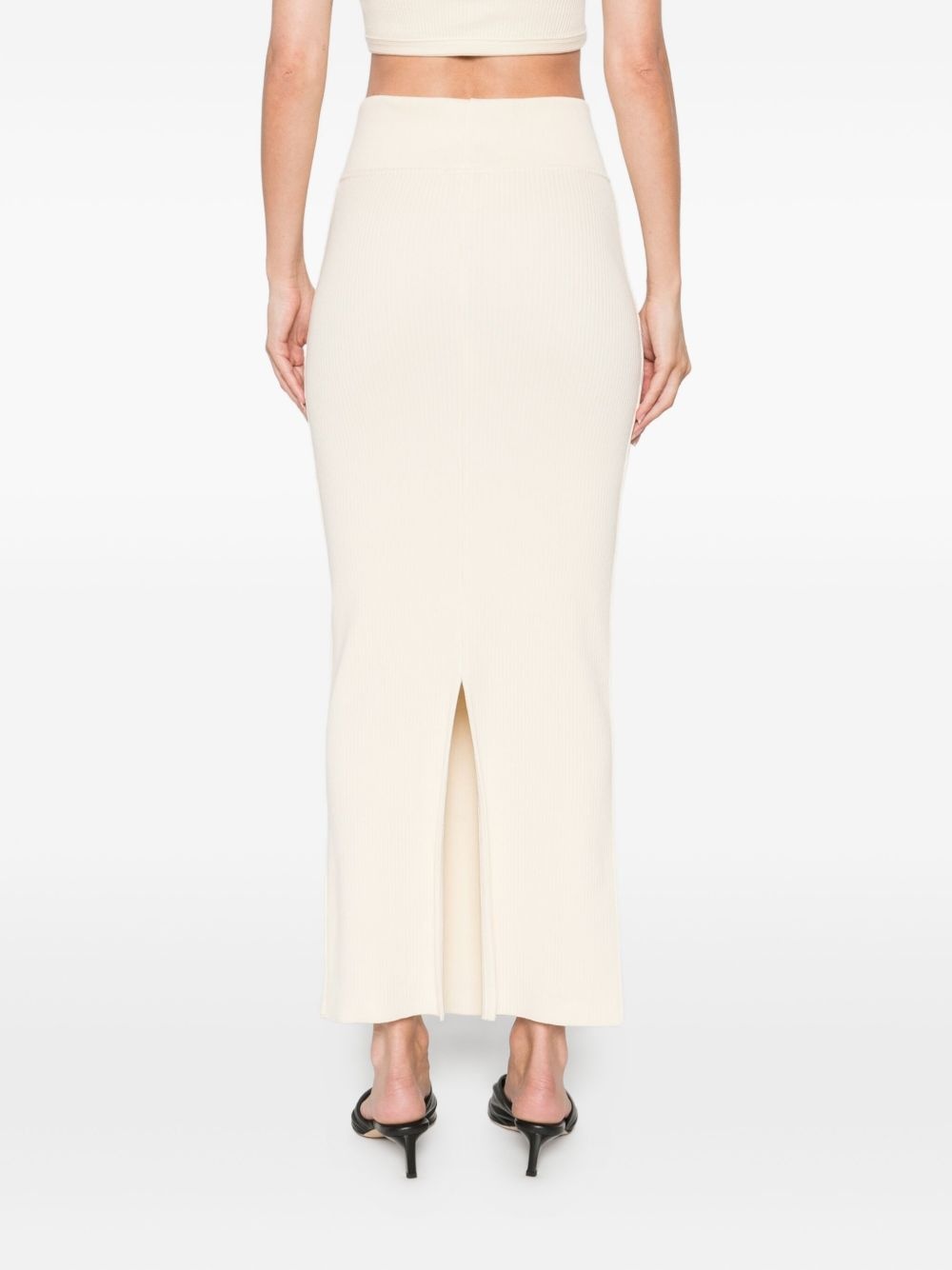 cotton high-rise skirt - 4