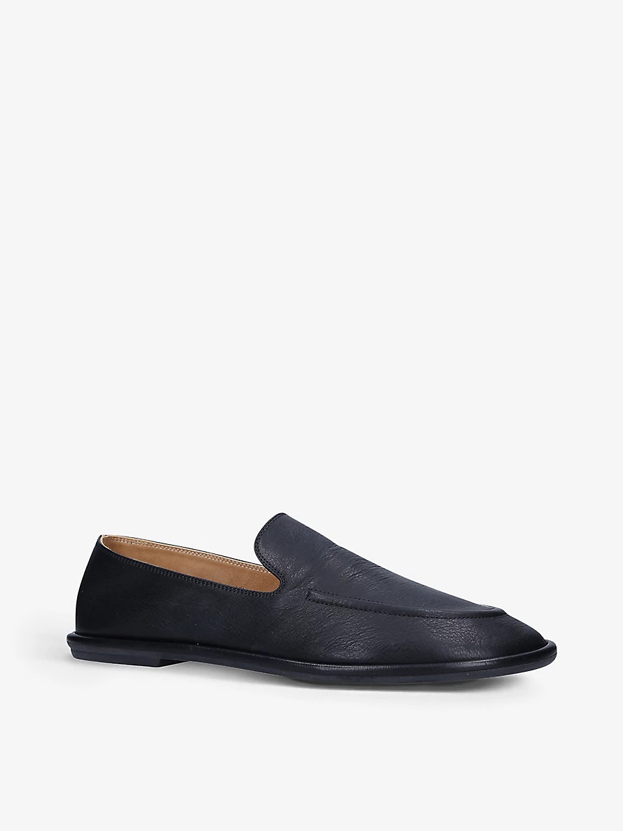 Canal slip-on leather loafers - 3