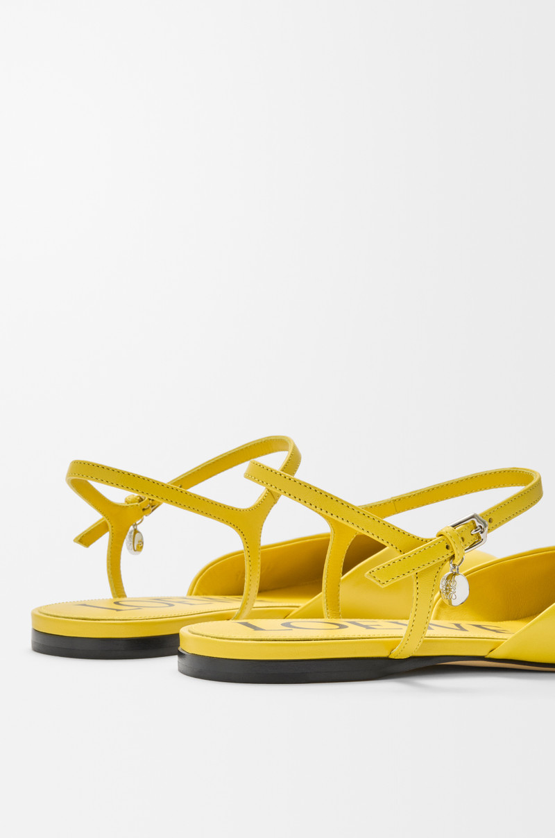 Toy ankle strap ballerina in lambskin 5