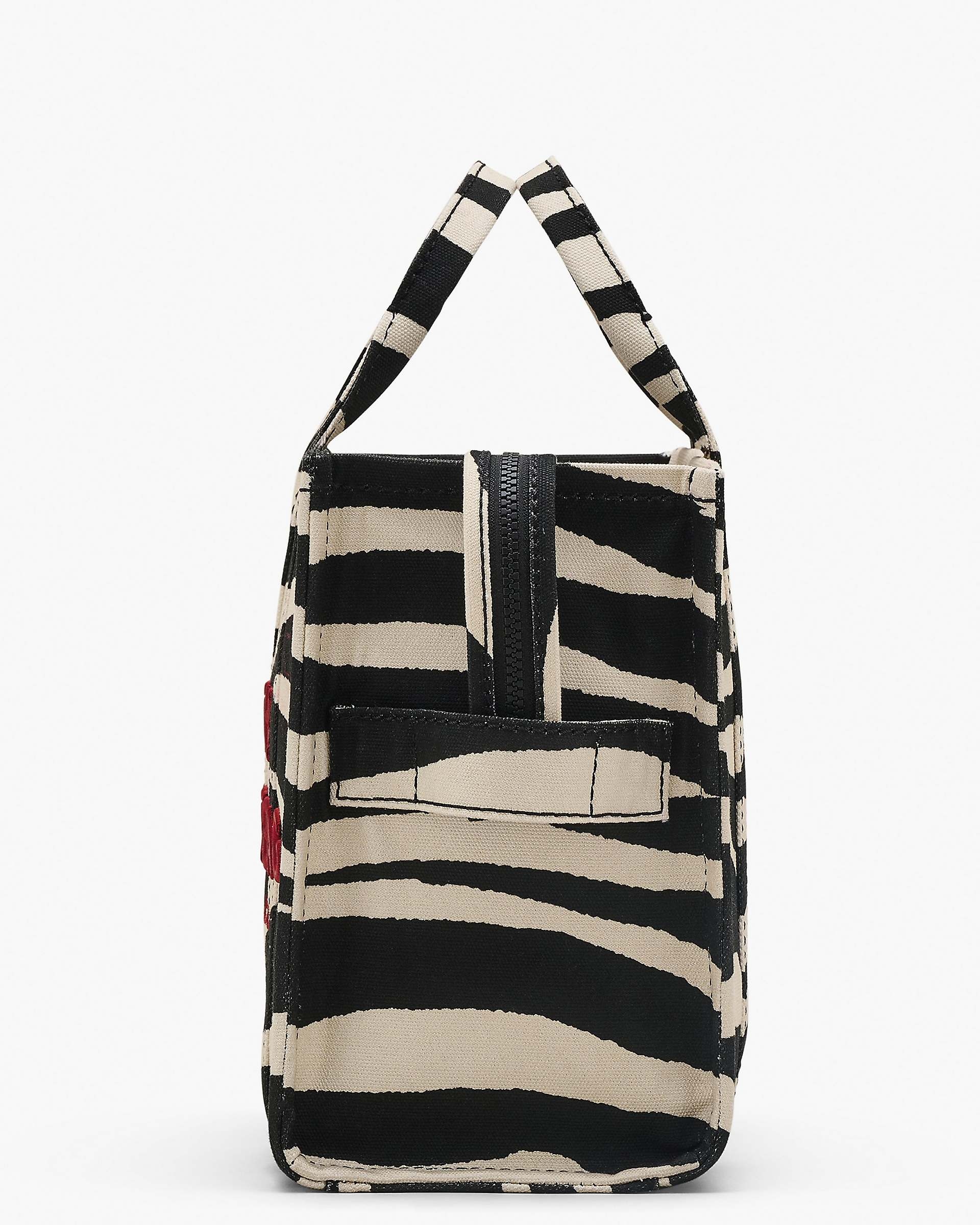THE ZEBRA CANVAS MEDIUM TOTE BAG - 6