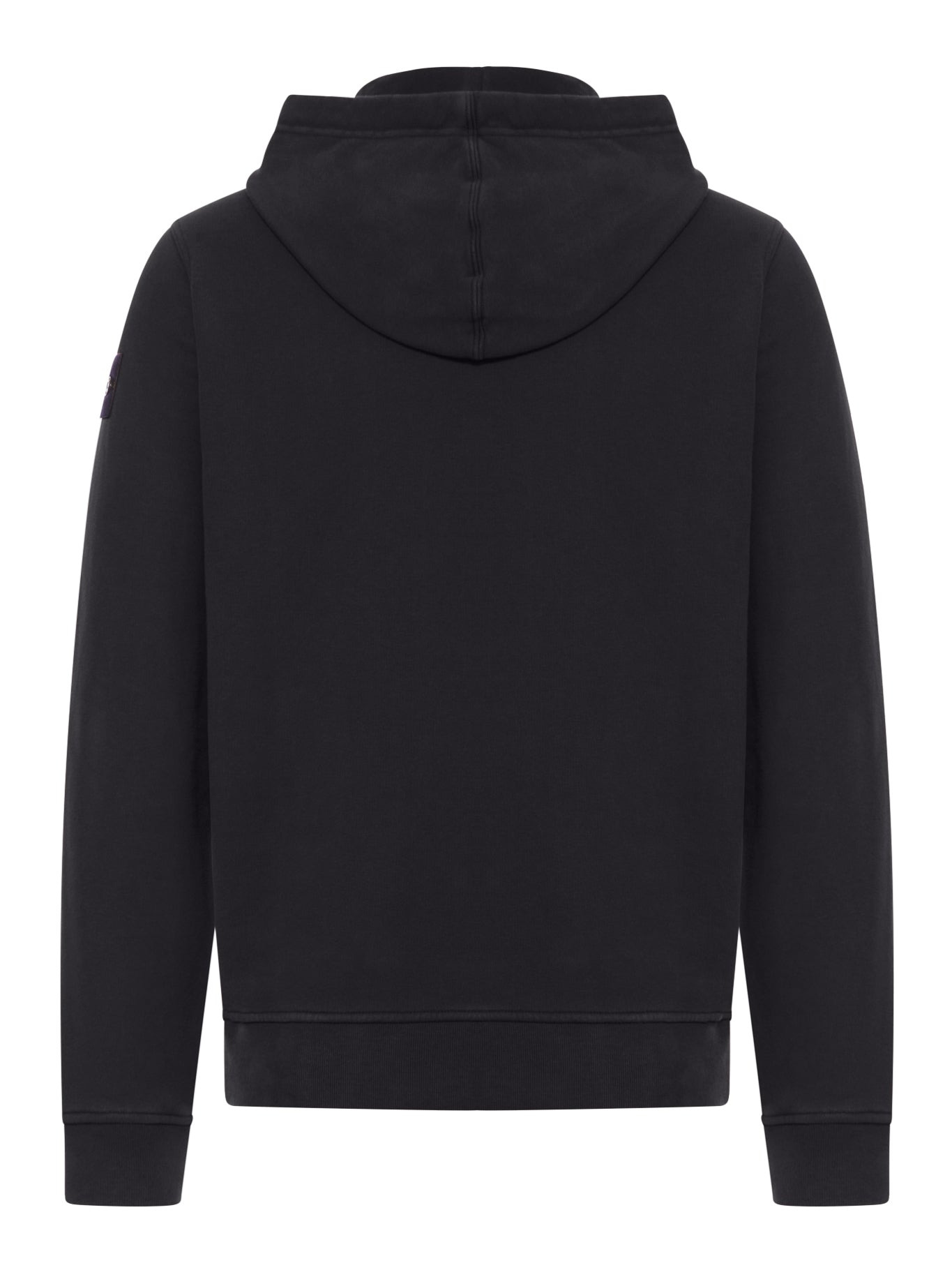 COTTON HOODIE WITH COMPASS LOGO - 2