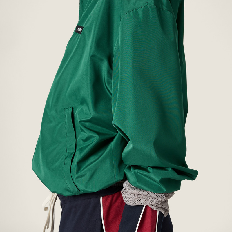 Technical poplin bomber jacket 5