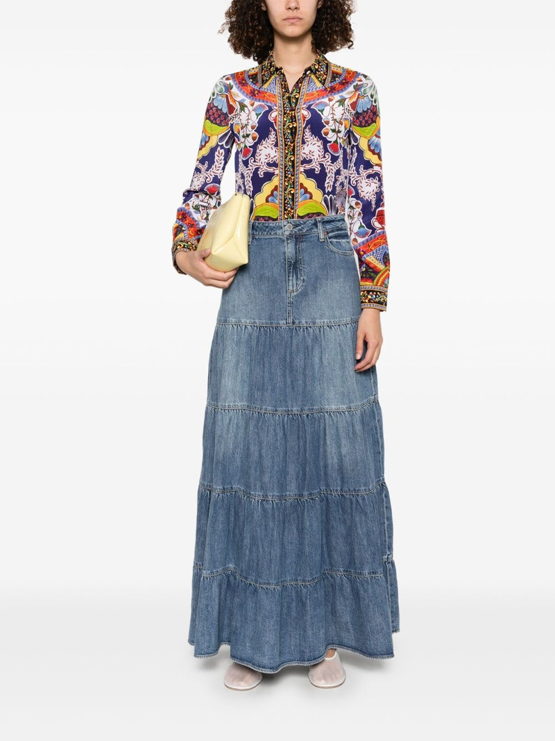 Alice + Olivia silk blouse outlook