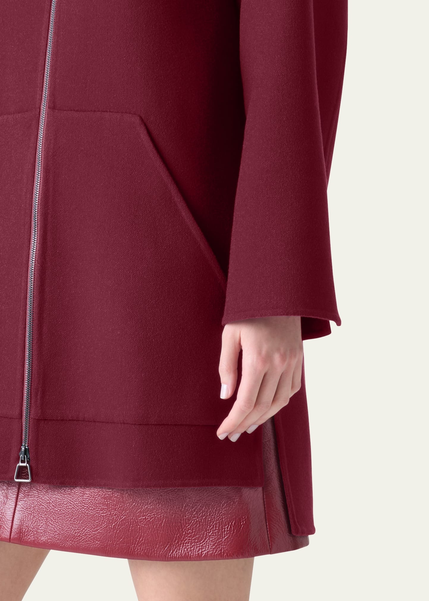 Fabiola Double-Face Cashmere Coat - 5