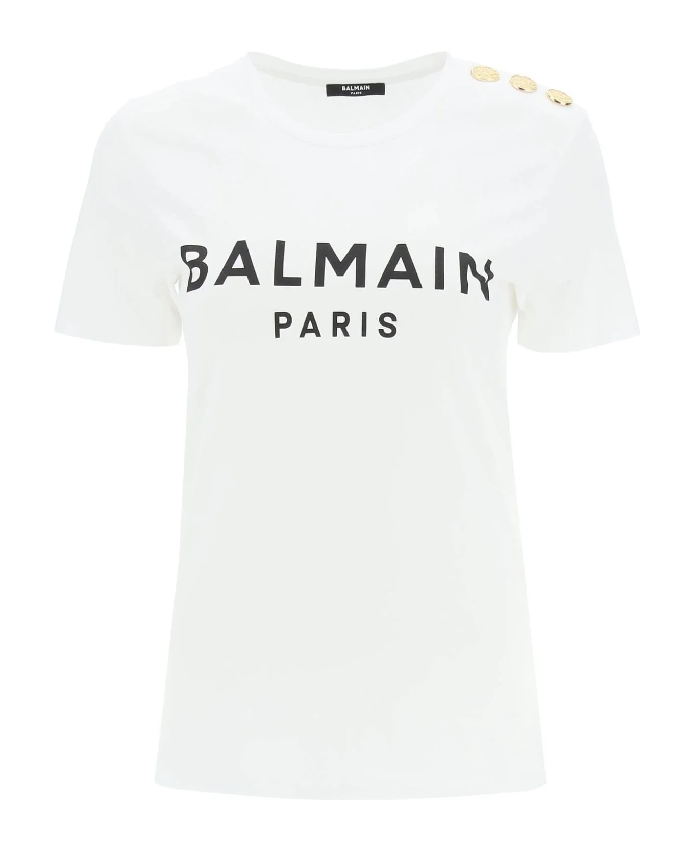 Logo Buttons T-shirt - 1