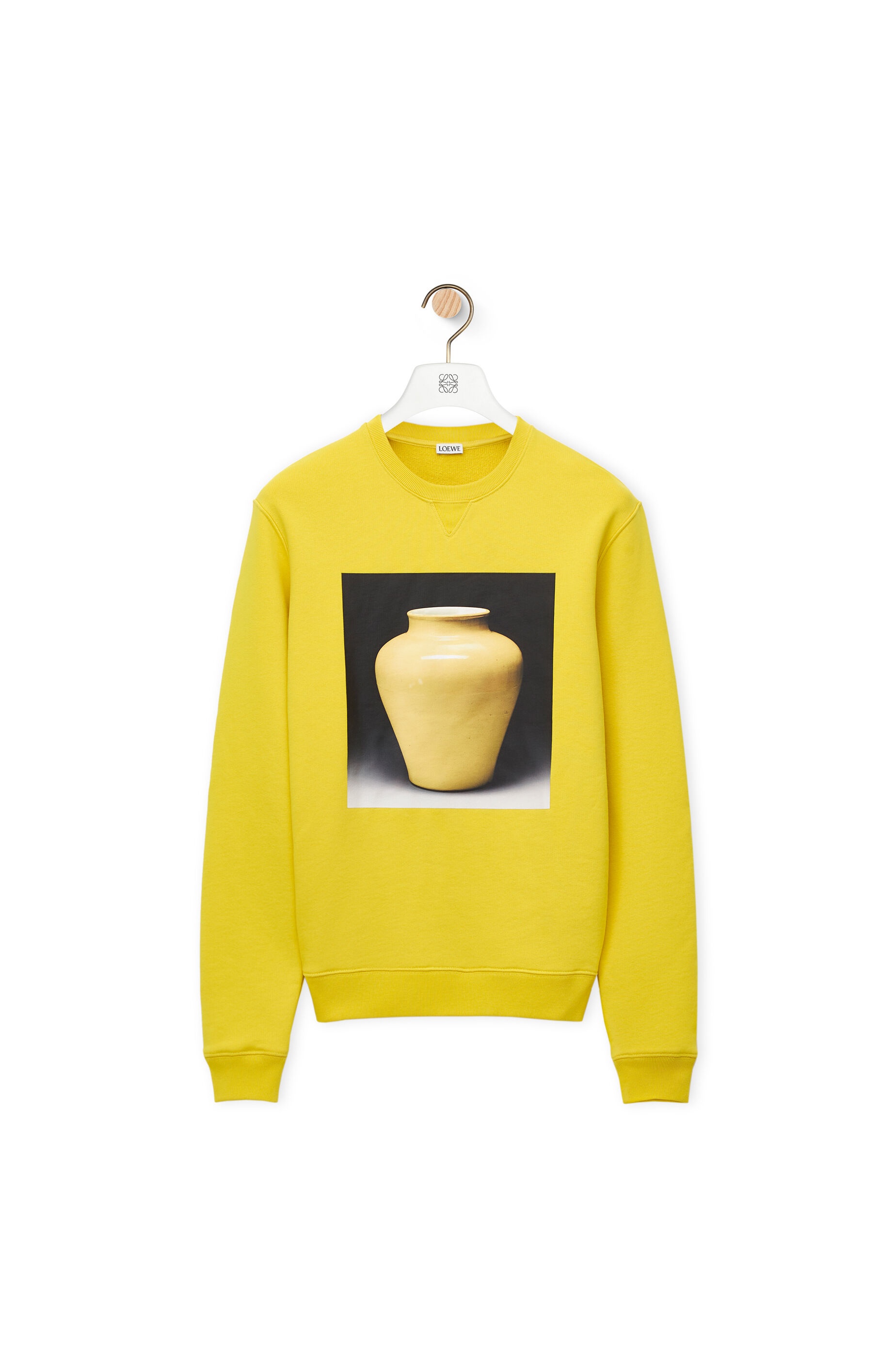 Ceramic print sweatshirt in cotton - 1