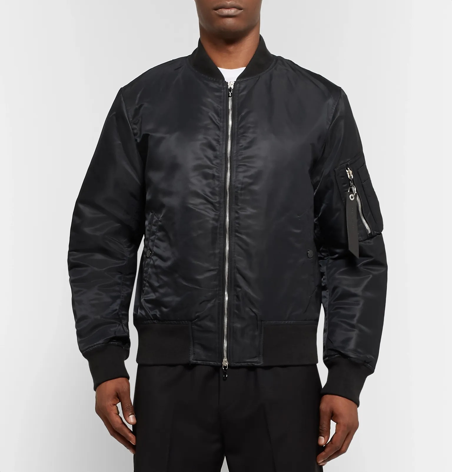 Manston Nylon Bomber Jacket - 4